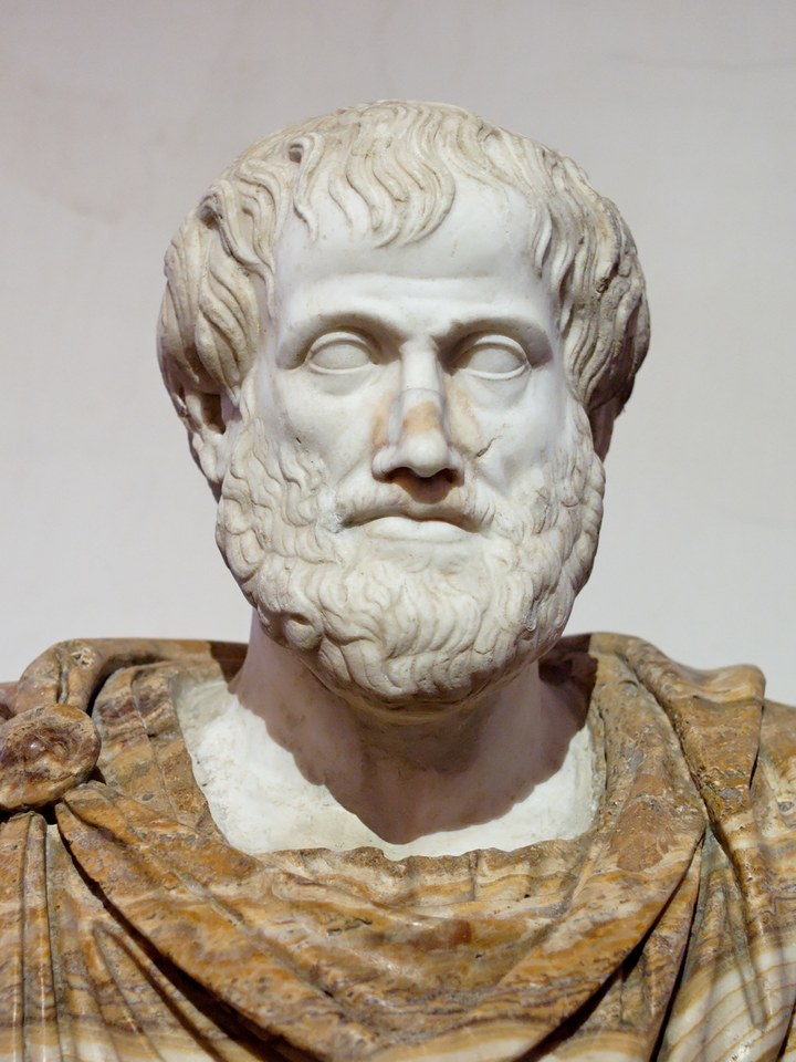 Portrait bust of Aristotle